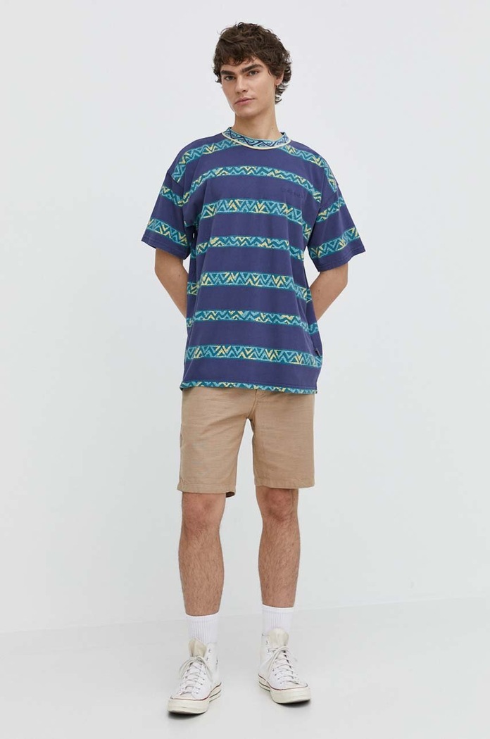 Bavlněné šortky Quiksilver EQYWS03862 béžová SS24