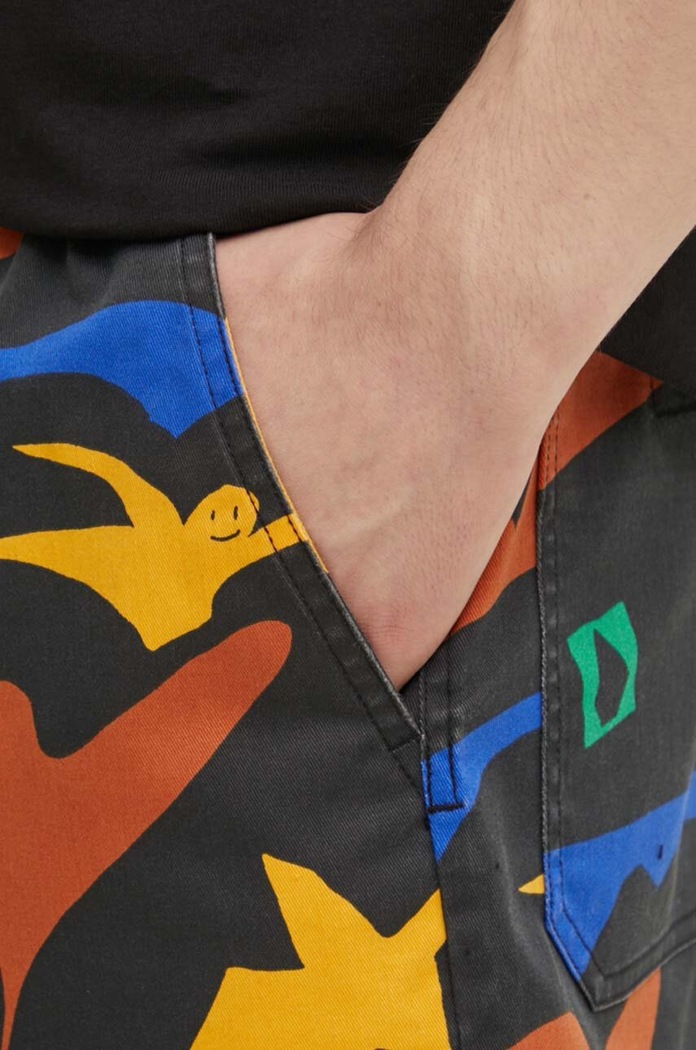 Volcom szorty x ARTHUR LONGO czarny A1012450