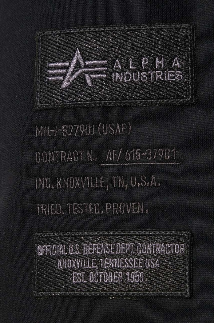 Σορτς Alpha Industries Patch LF 136360 μαύρο