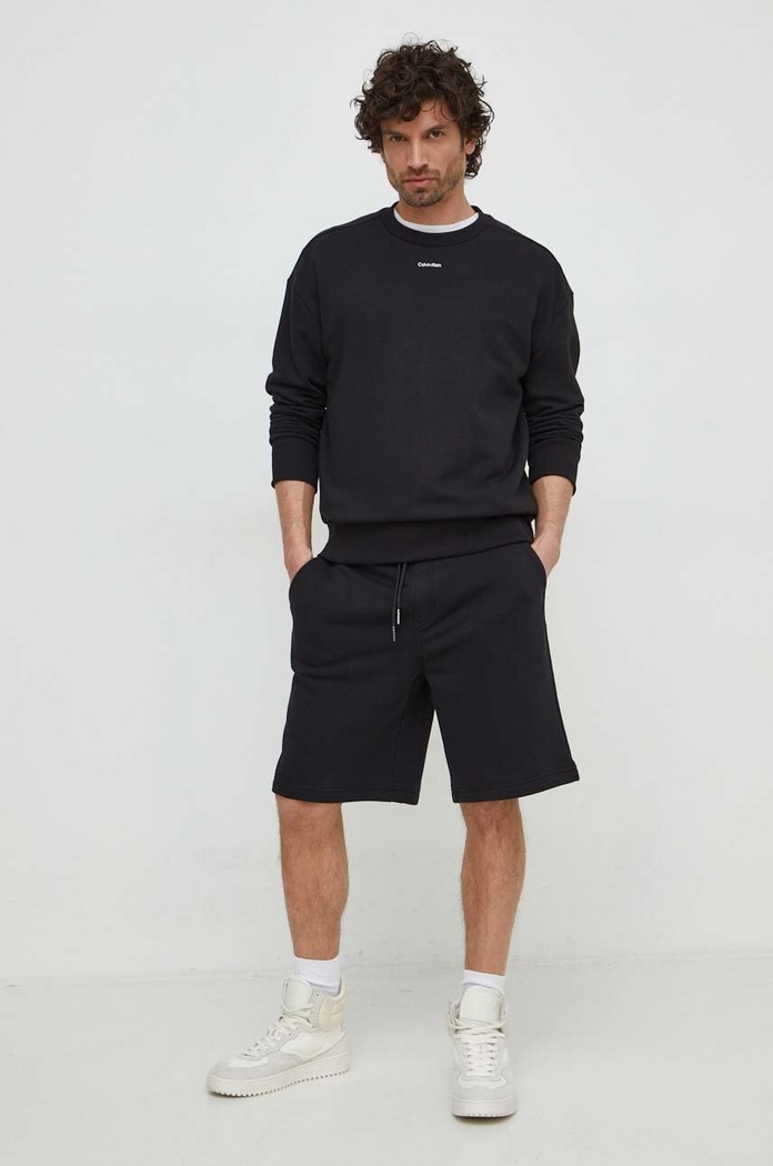 Calvin Klein szorty K10K112689 czarny SS25