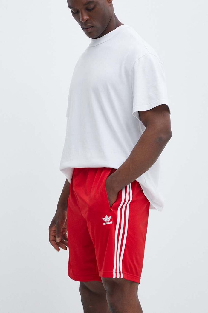 Kratke hlače adidas Originals Pletenina rdeča IM9421