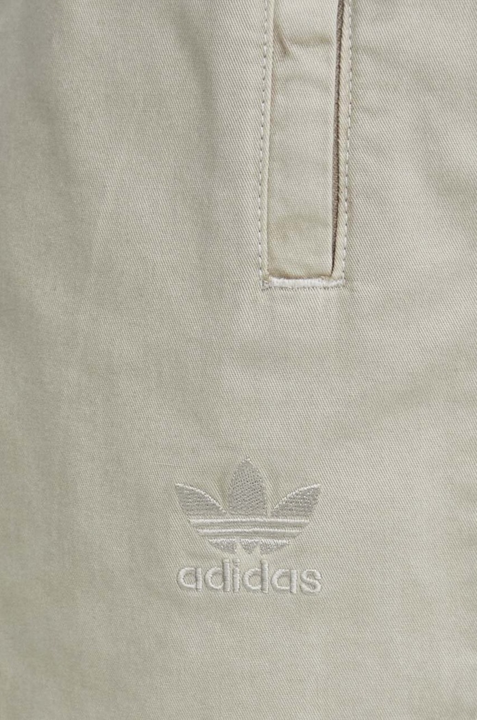 Bavlnené šortky adidas Originals béžová IS1733