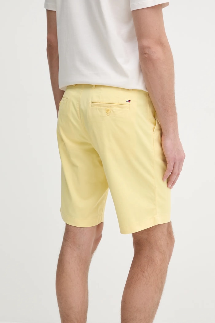Odzież Tommy Hilfiger szorty MW0MW23568 żółty