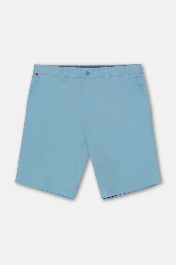 Tommy Hilfiger szorty z elastanem niebieski MW0MW23568