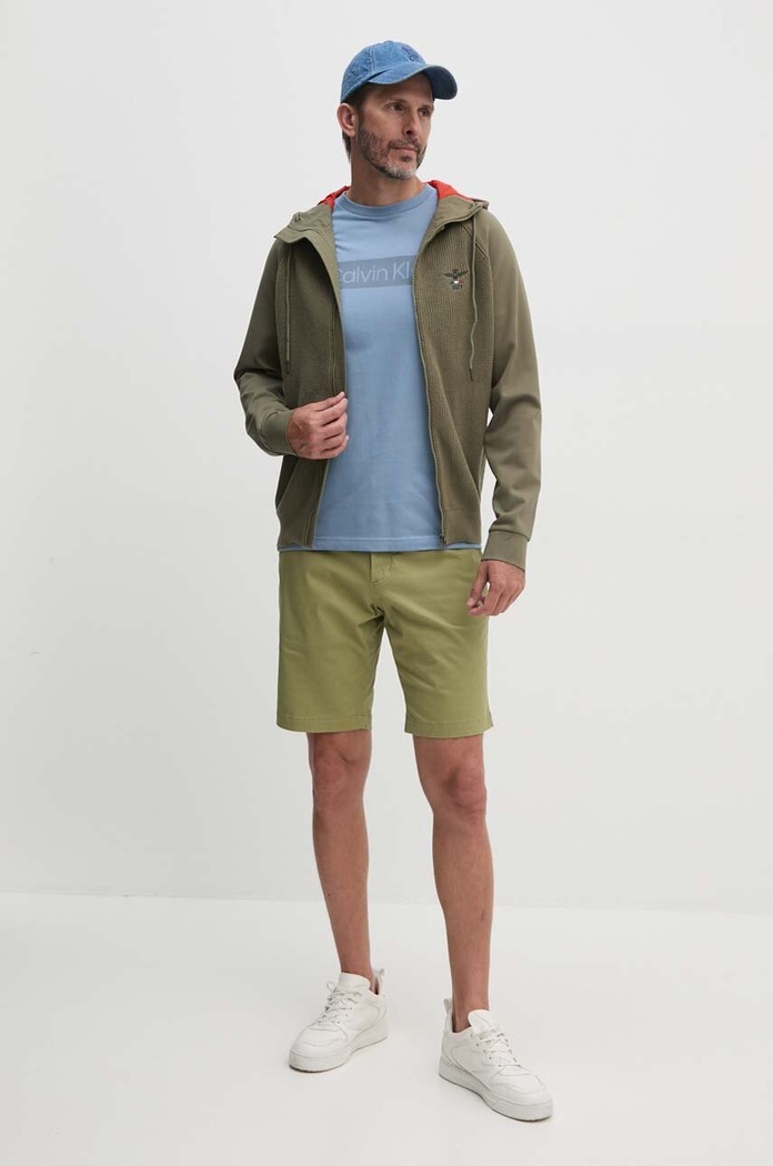 Tommy Hilfiger szorty MW0MW23568 zielony SS25