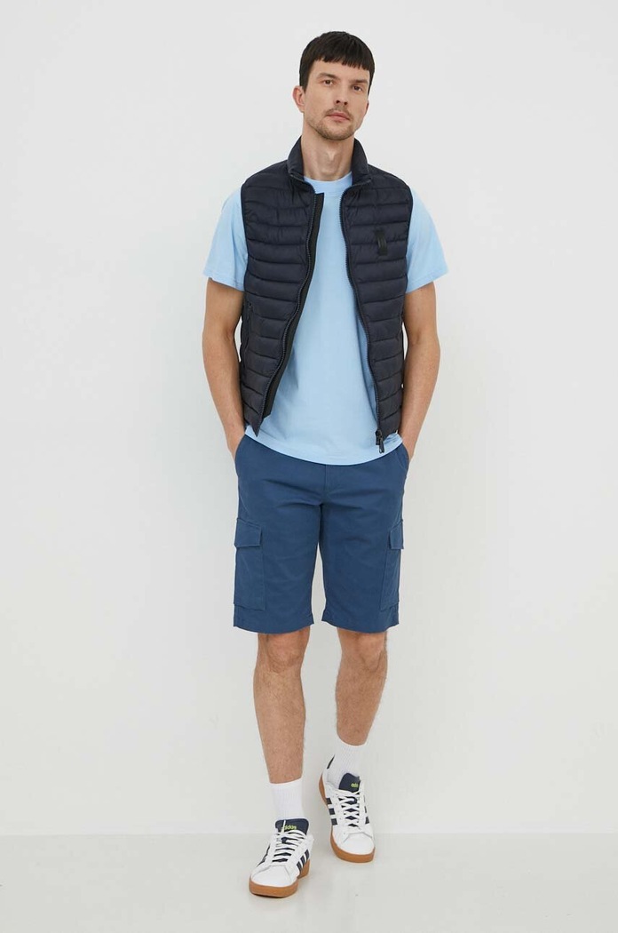 Šortky Tommy Hilfiger MW0MW31244 modrá SS25