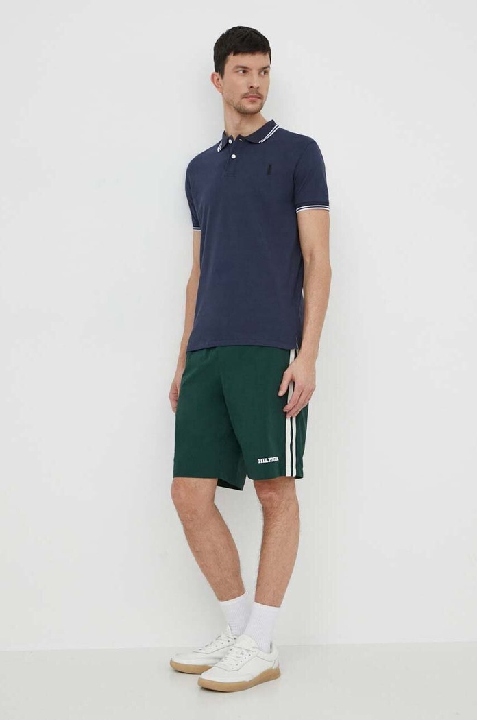 Tommy Hilfiger rövidnadrág MW0MW34499 zöld SS24