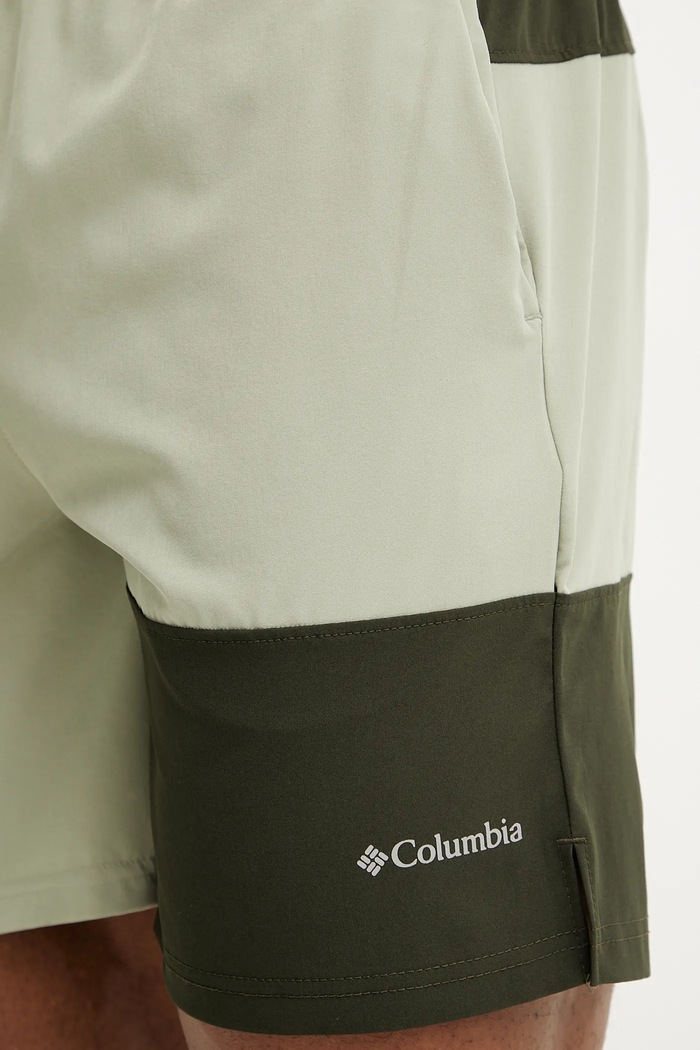 Kratke outdoor hlače Columbia Columbia Hike zelena 2072004