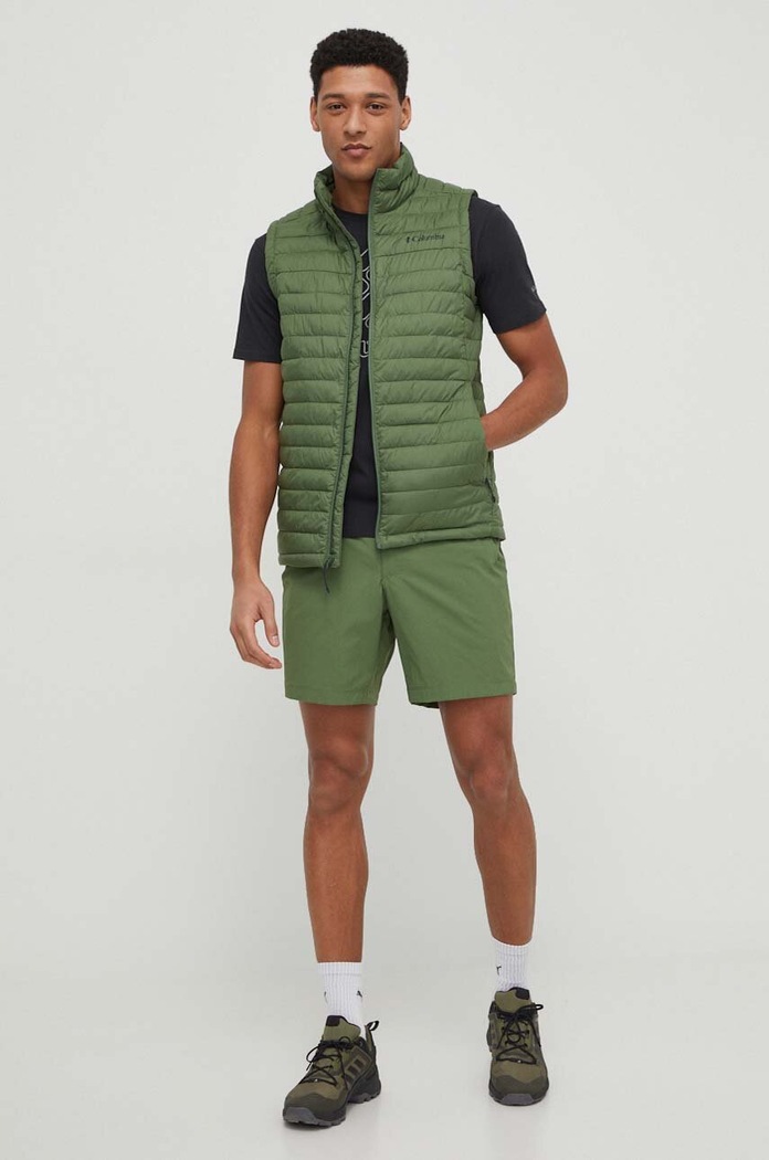 Columbia kültéri rövidnadrág Landroamer 2072721 zöld SS24