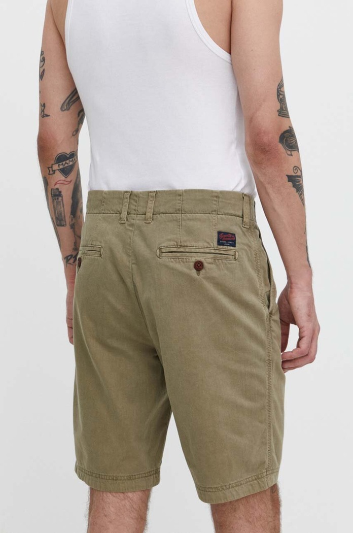 Superdry szorty M7110397A.60E zielony SS24