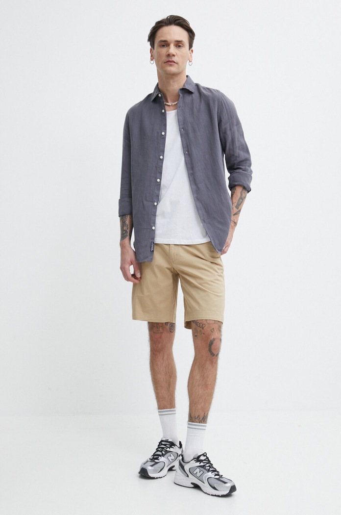 Superdry szorty M7110422A.5YE beżowy SS24