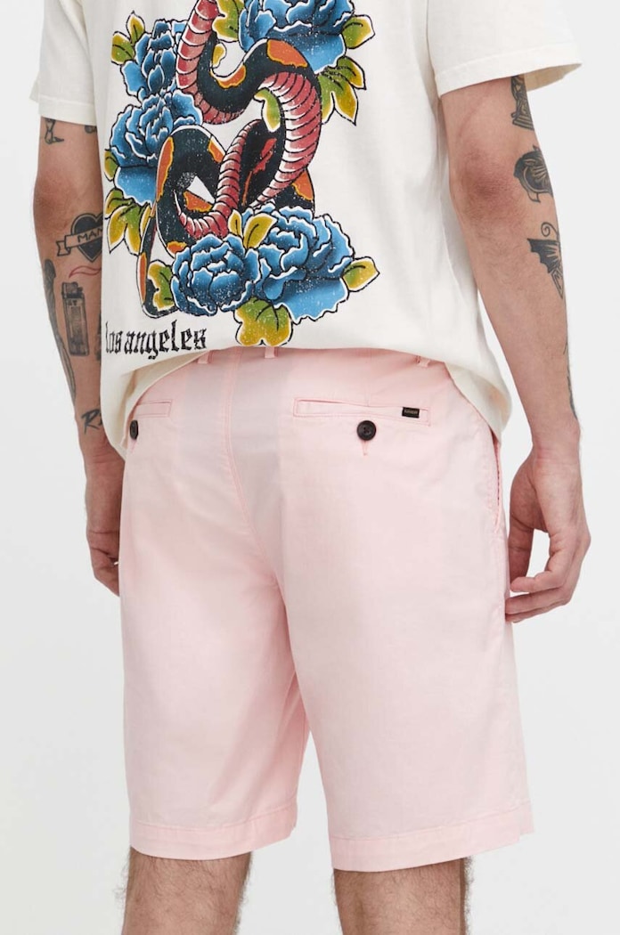 Ruházat Superdry rövidnadrág M7110422A.VXD rózsaszín