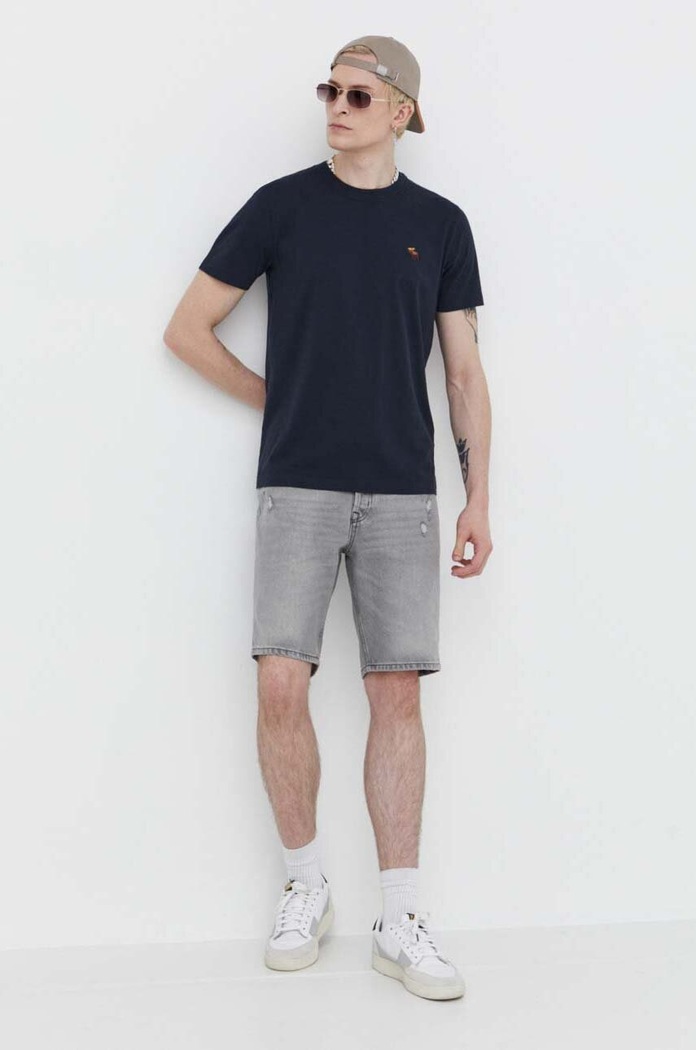 Superdry szorty jeansowe M7110394A.HNK szary SS24