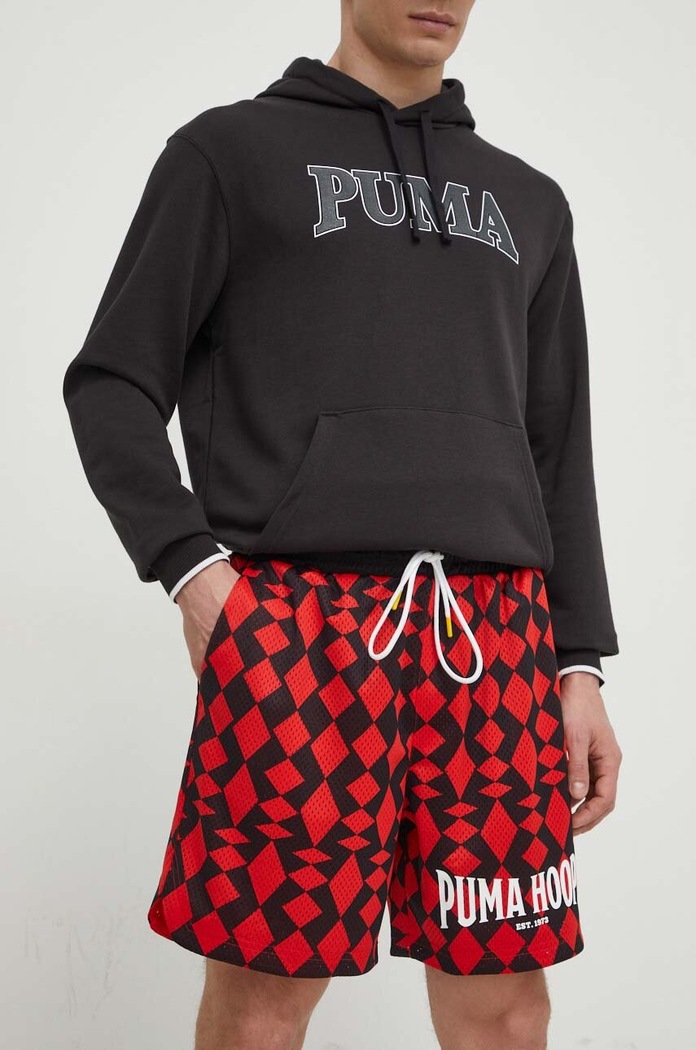 Tréningové šortky Puma Big Joker 624752 červená SS24
