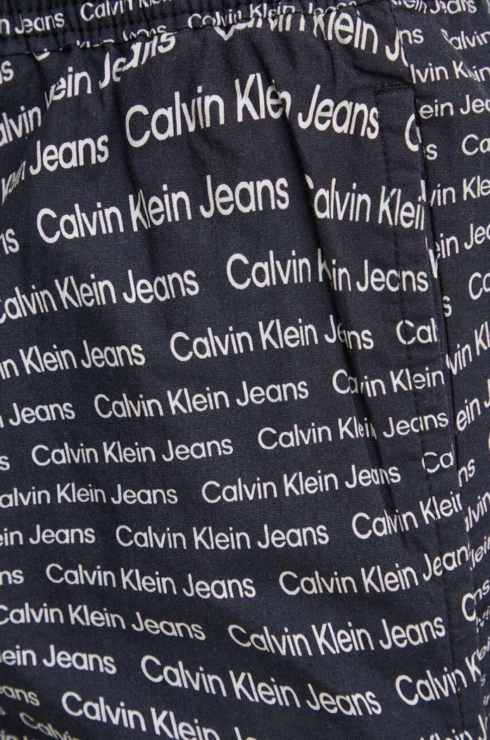 Odzież Calvin Klein Jeans szorty bawełniane J30J325473 czarny