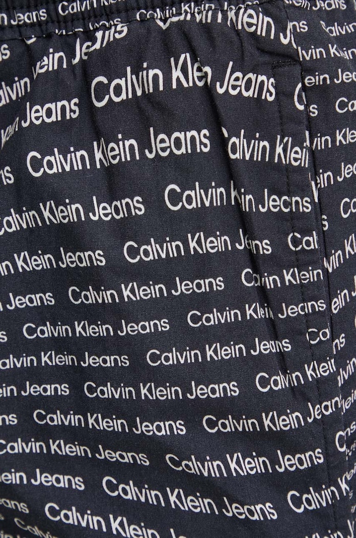 Odzież Calvin Klein Jeans szorty bawełniane J30J325473 czarny