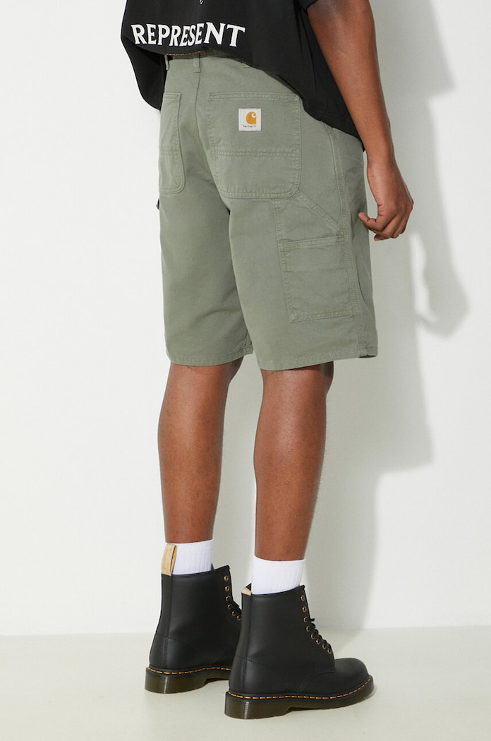 Clothing Carhartt WIP denim shorts Single Knee Short I031504.1YFGD green