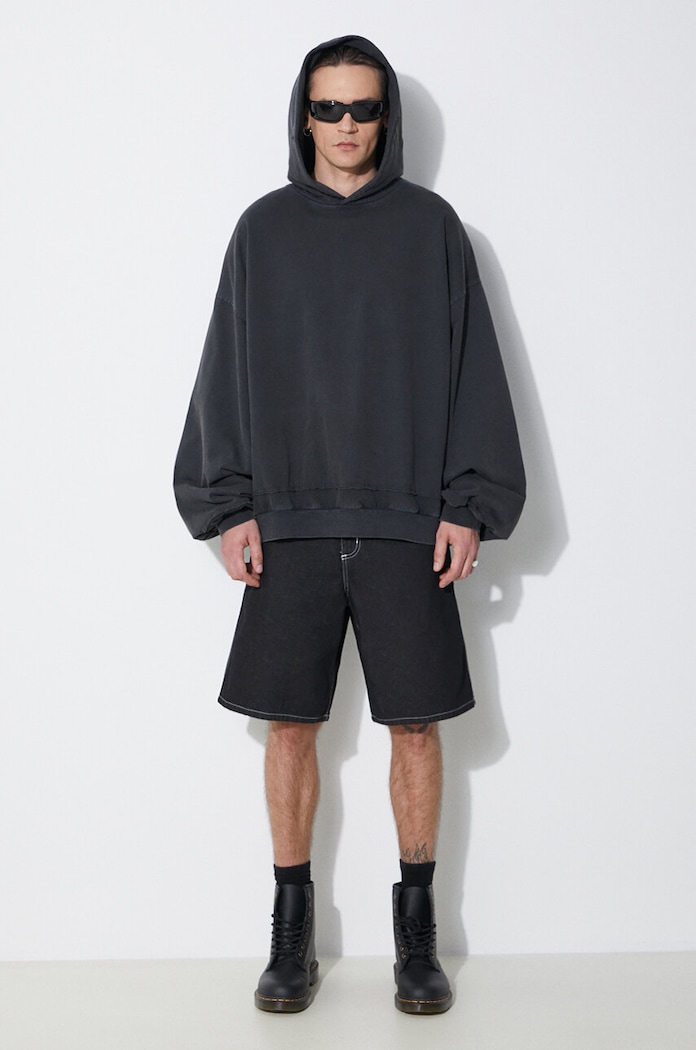 Джинсові шорти Carhartt WIP Simple I033333.892Y чорний SS24