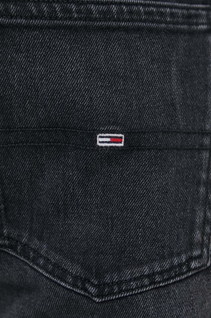 Tommy Jeans farmer rövidnadrág fekete DM0DM18784