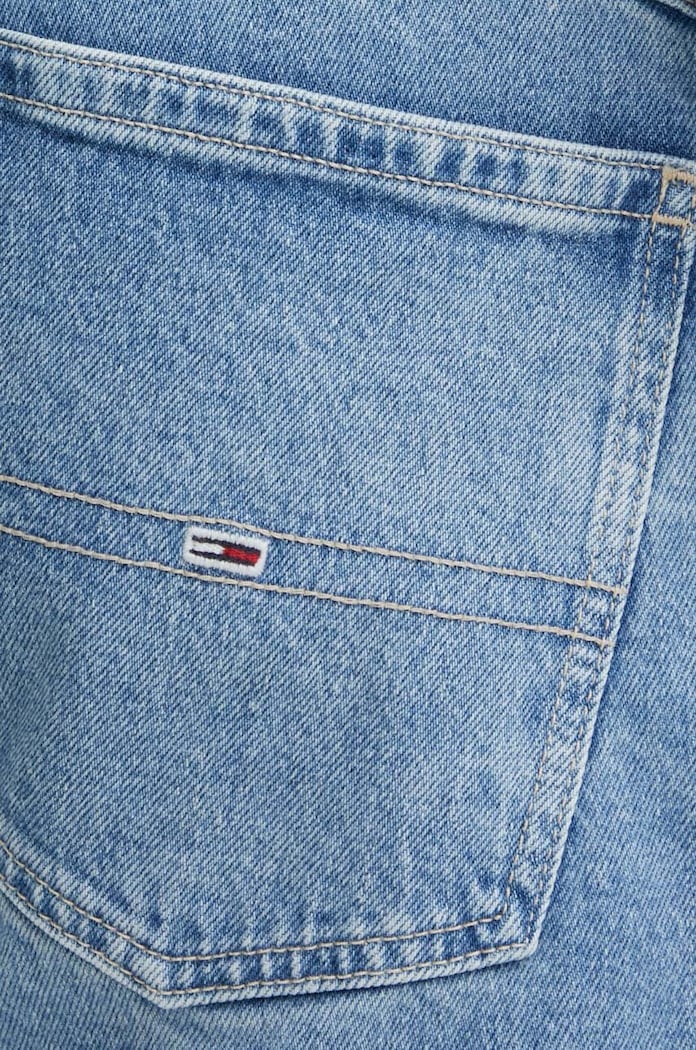 Tommy Jeans szorty jeansowe niebieski DM0DM19154