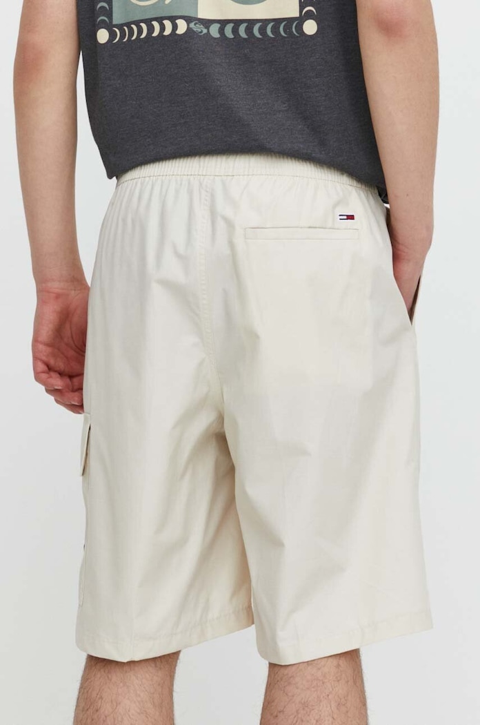 Odzież Tommy Jeans szorty DM0DM18808 beżowy