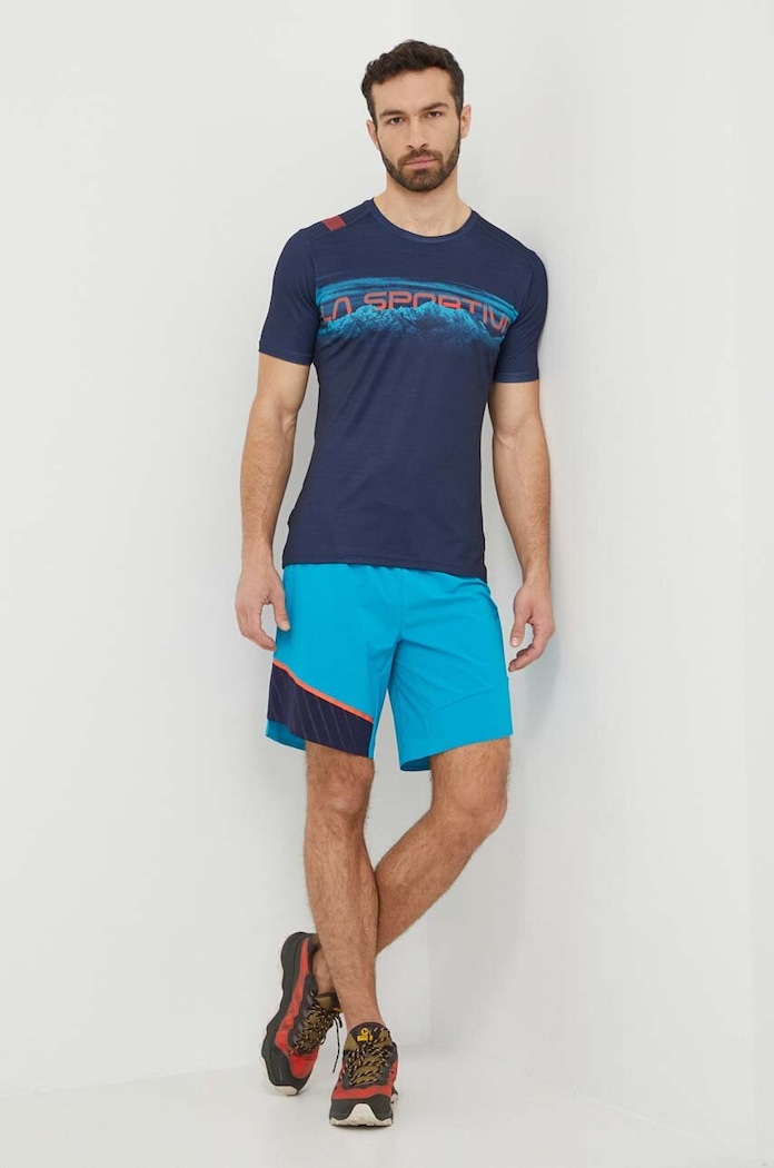 LA Sportiva pantaloni scurți outdoor Comp F44614643 albastru SS25