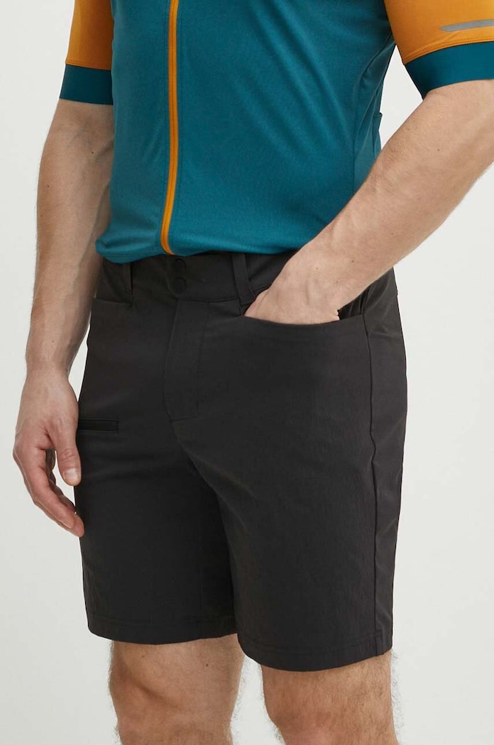 Turistické šortky Helly Hansen Vika Tur s elastanom čierna 63274