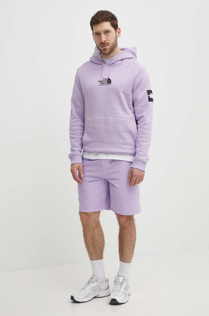 The North Face szorty NF0A879NQZI1 fioletowy SS24