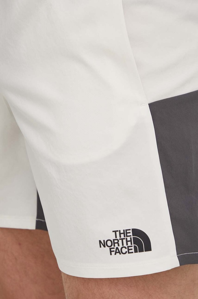 The North Face szorty sportowe Mountain Athletics beżowy NF0A87JMXOF1