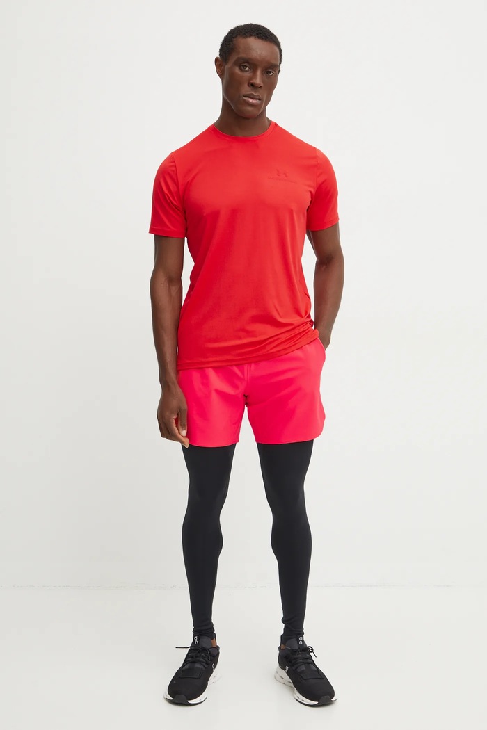 Tréninkové šortky Under Armour Peak 1376782 červená AW25