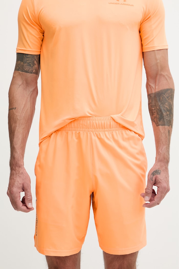 Under Armour pantaloni scurți sport bărbați Vanish Woven portocaliu 1383356