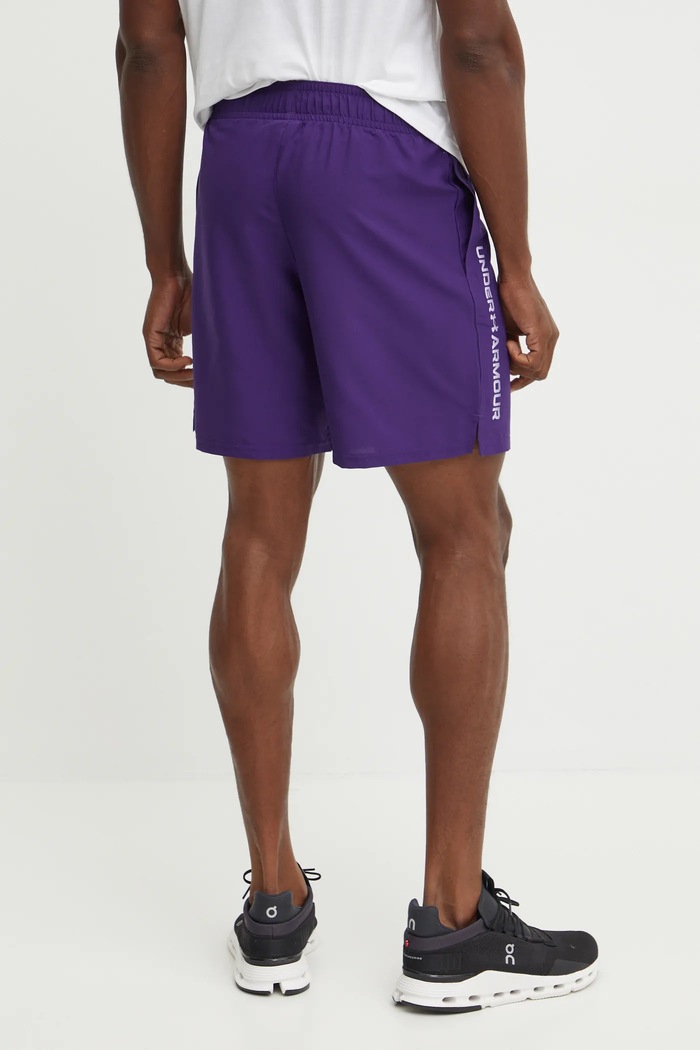 Oblečenie Under Armour športové šortky pánske Vanish Woven 1383356 fialová