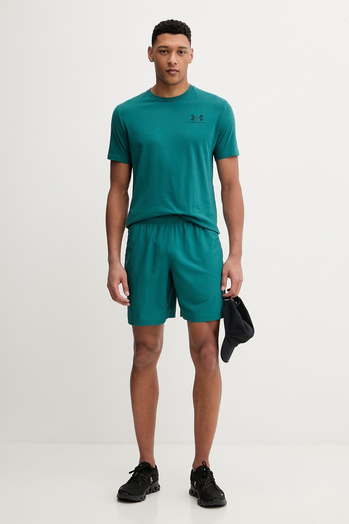 Under Armour športové šortky pánske Vanish Woven 1383356 zelená SS26