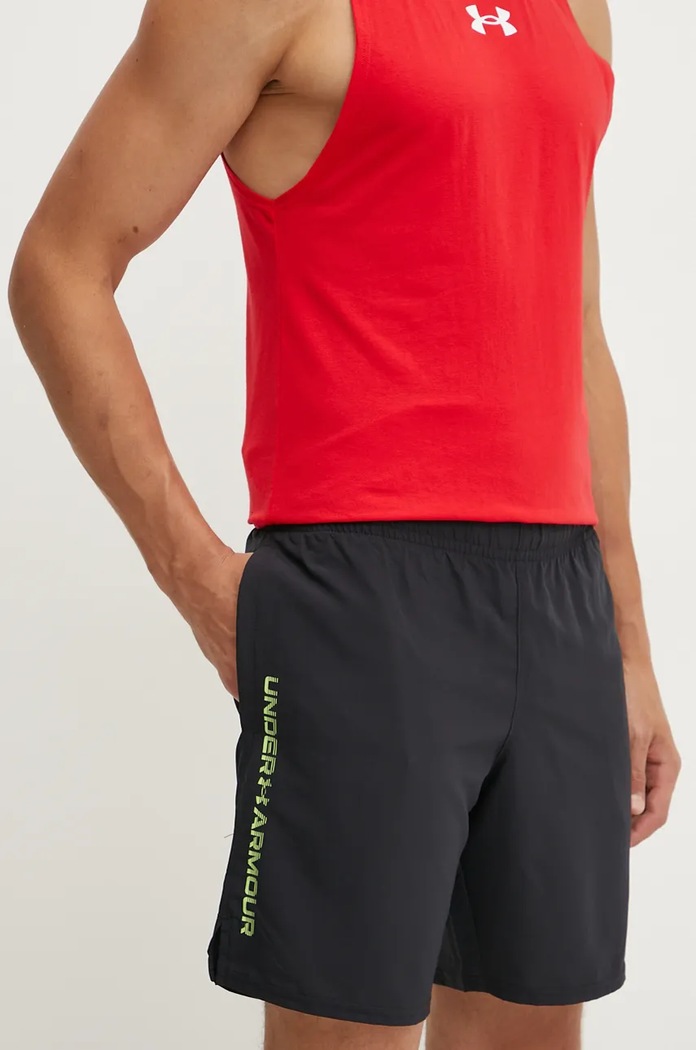 Under Armour športové šortky pánske Vanish Woven látka čierna 1383356