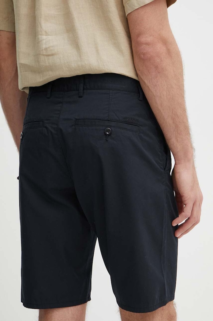 Gant szorty bawełniane 205074 czarny SS24