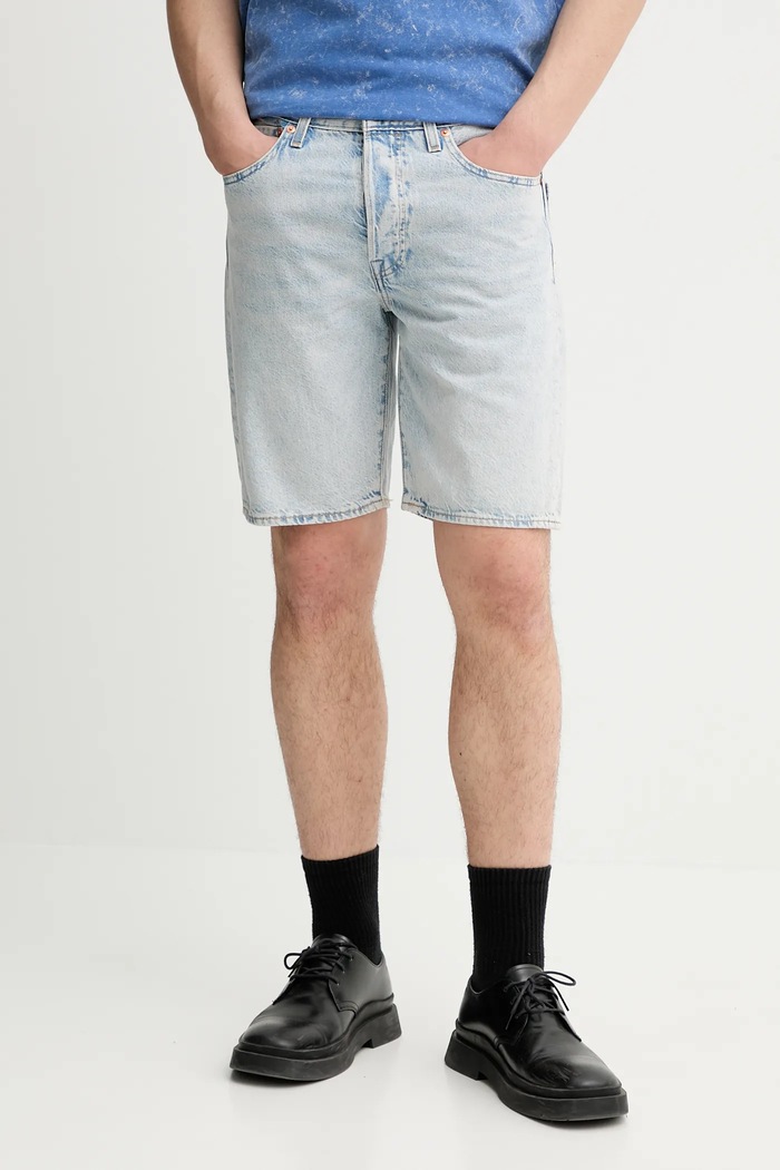 Levi's rövidnadrág férfi farmer kék 36512