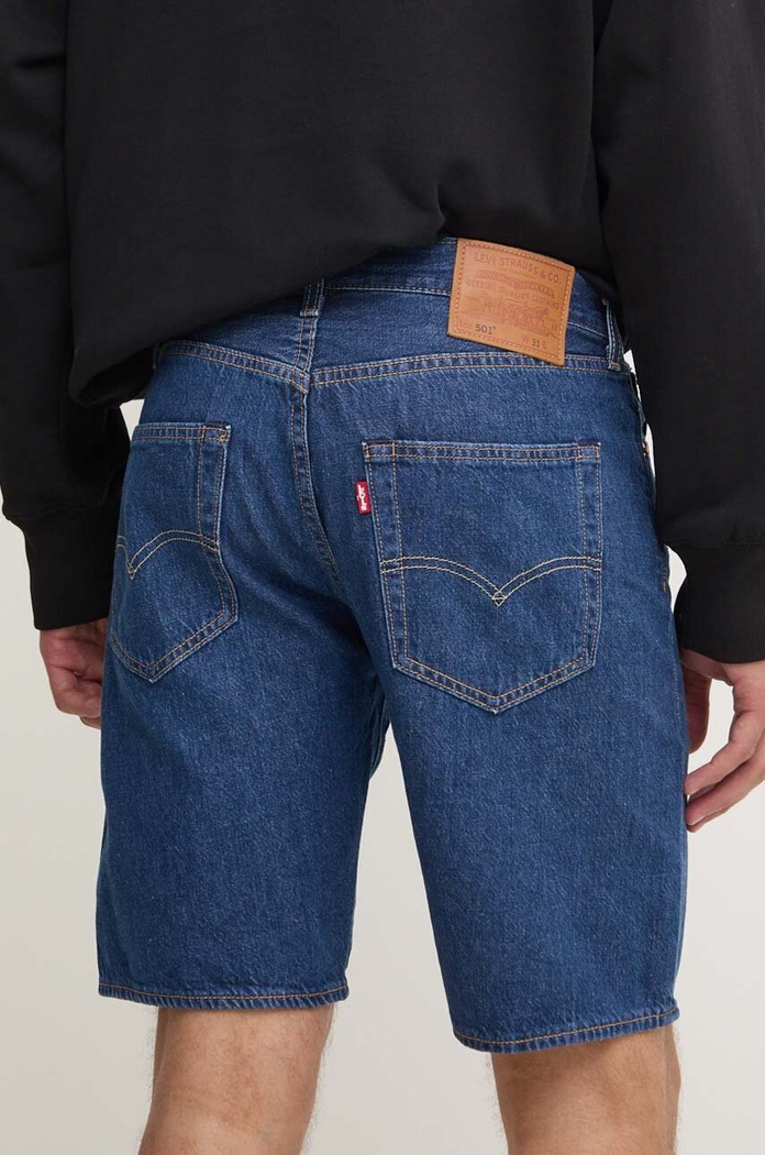 Oblečenie Levi's šortky pánske rifľové 36512 modrá