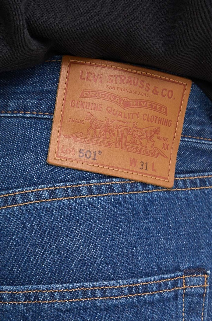 Levi's šortky pánske rifľové 36512 modrá