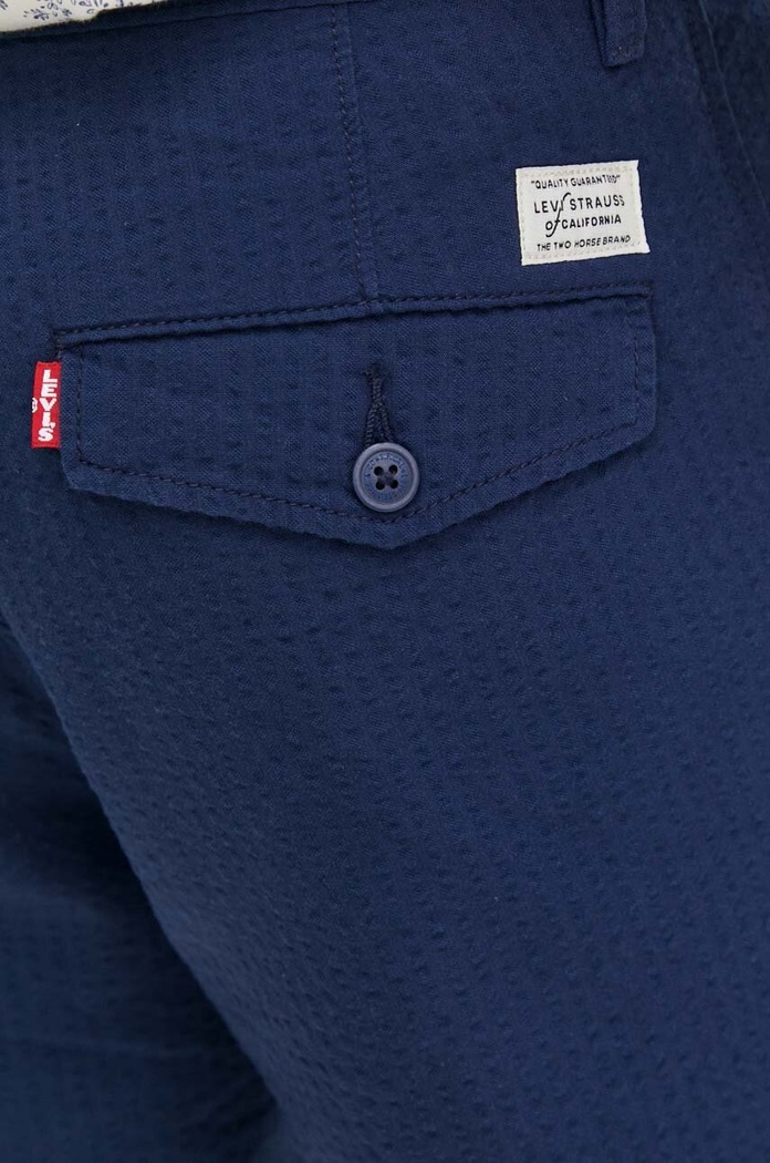 Levi's pamut rövidnadrág sötétkék A4661