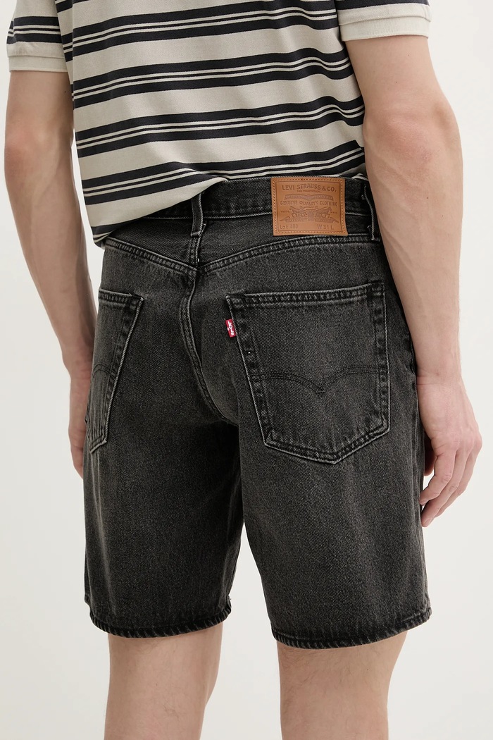 Oblečenie Levi's šortky pánske rifľové A8461 sivá