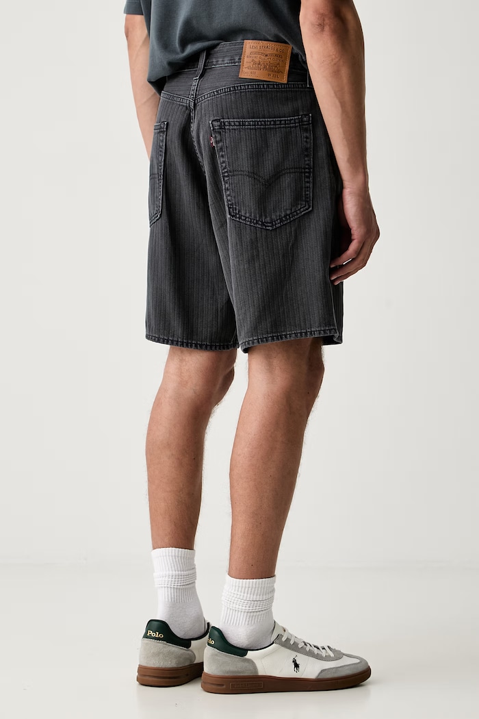 Îmbrăcăminte Levi's pantaloni scurți pentru bărbați din denim A8461 negru