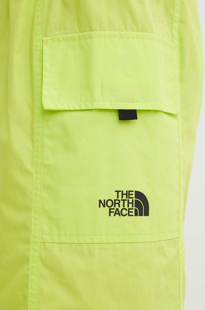 Pamučne kratke hlače The North Face zelena NF0A879BRIQ1