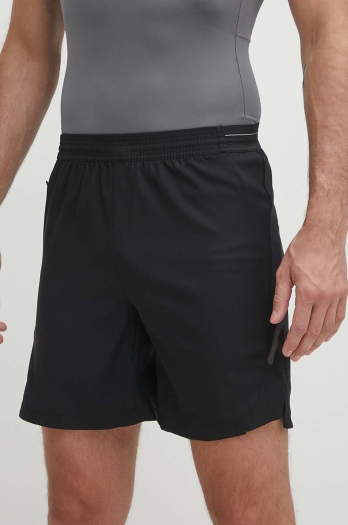 Къс панталон за трениране Reebok Certified текстил черен 100075576