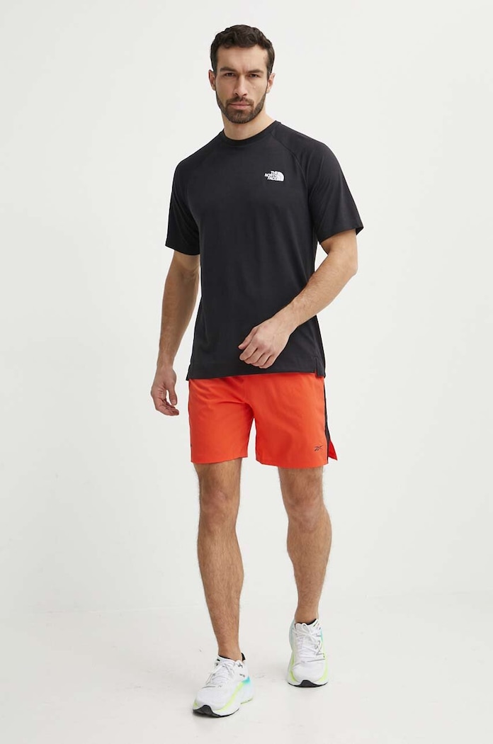 Reebok szorty do biegania Speed 4.0 100075608 pomarańczowy SS24
