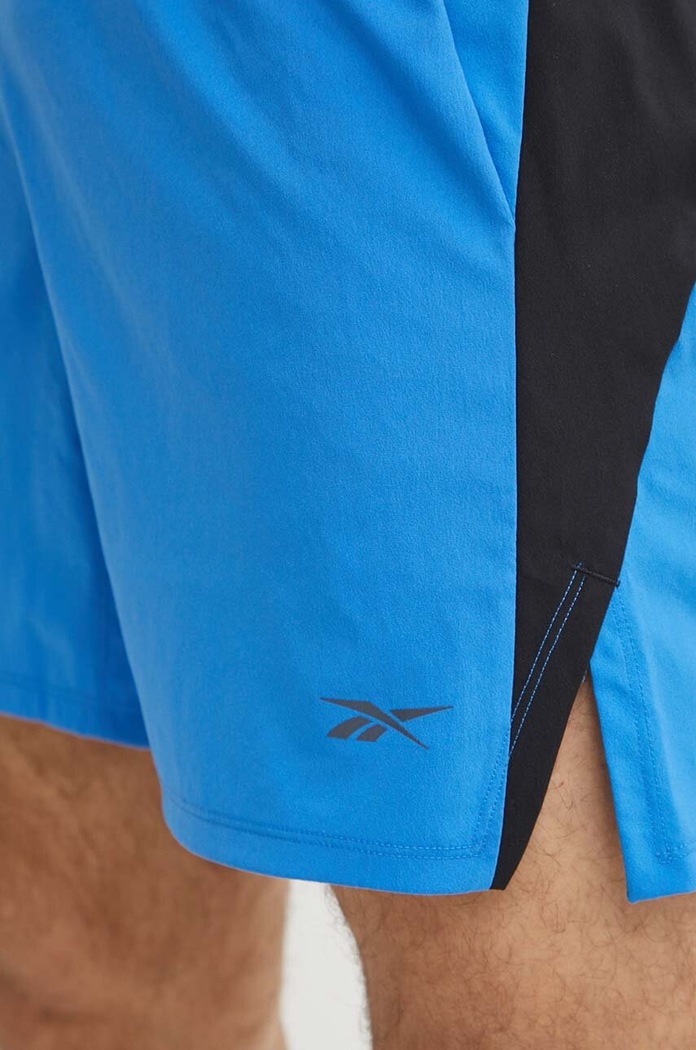 Къс панталон за бягане Reebok Speed 4.0 син 100075768