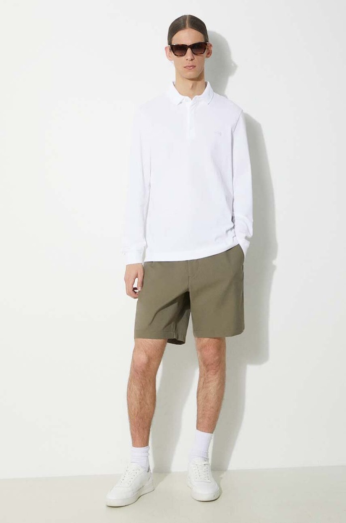 Kraťasy Norse Projects Ezra Relaxed Solotex N35.0603.8076 zelená SS24