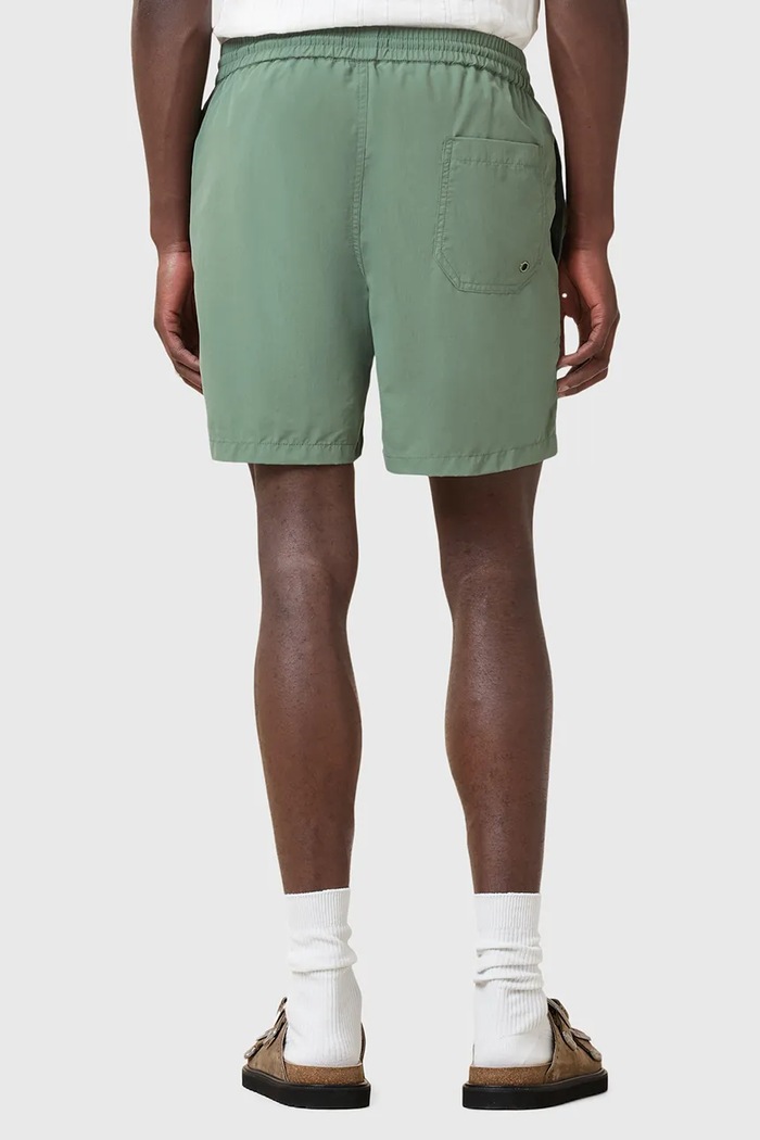 AllSaints pantaloni scurți de baie UNDERGROUND SWIMSHRT M012WA verde