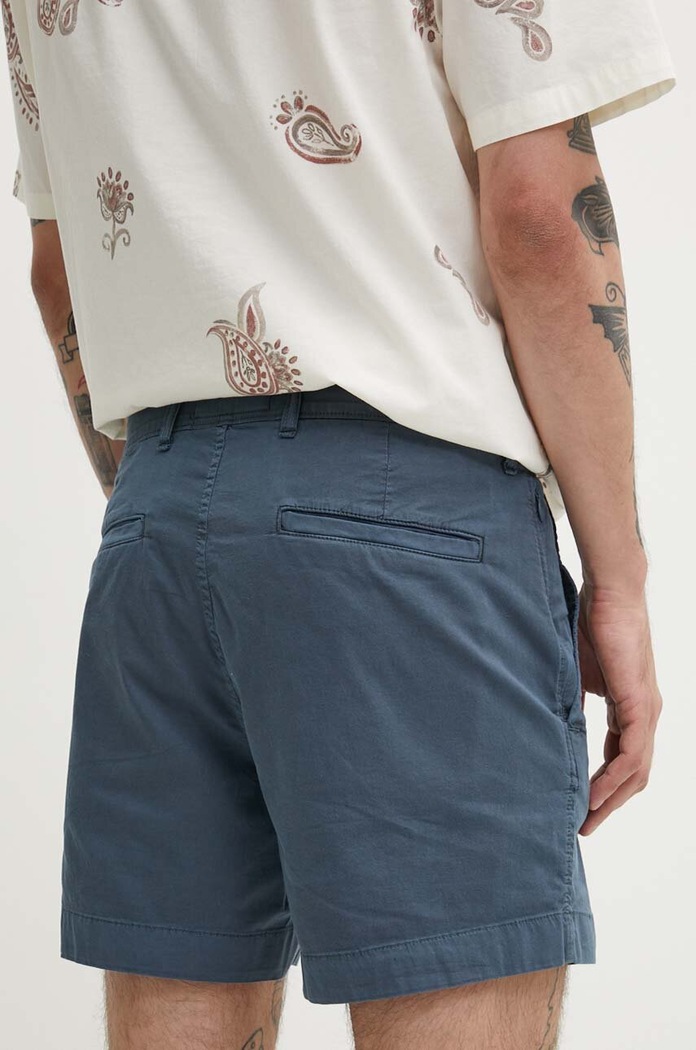 Oblečení Kraťasy Abercrombie & Fitch KI128.4008.233 tyrkysová