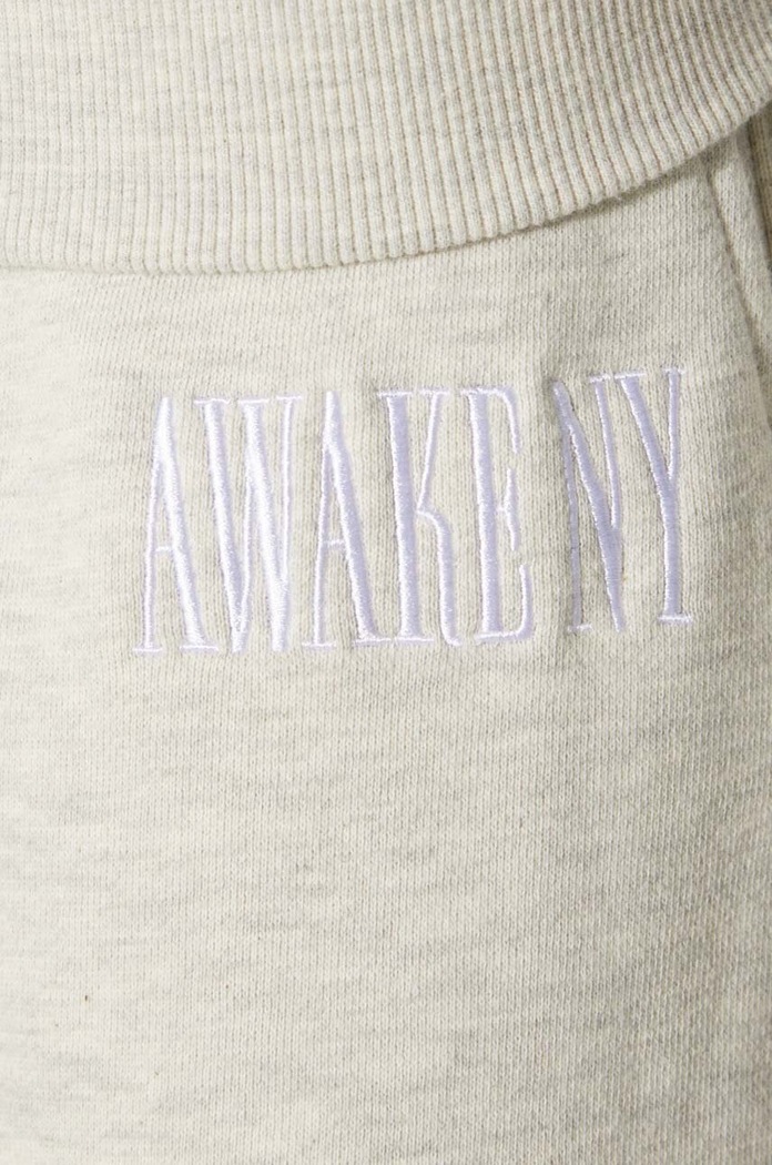 Βαμβακερό σορτσάκι Awake NY Awake Sweatshort SP24.PA006 γκρί