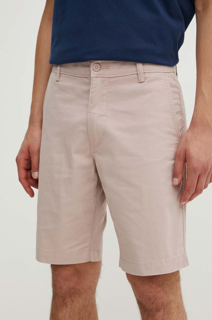 Kratke hlače Levi's Z elastanom roza 85229